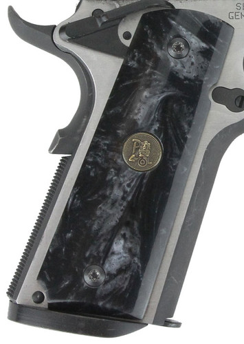 PACHMAYR GRIPS 1911 FULL SIZE - BLACK PEARL SMOOTH