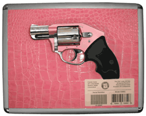 CHARTER ARMS CHIC LADY .38SPL - OFF DUTY 2" PINK/POLISH W/CASE