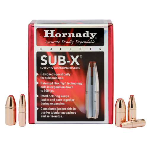 HRNDY SUB-X 45CAL .452 395GR 50CT