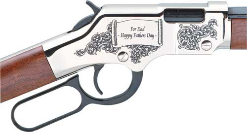 HENRY GOLDEN BOY SILVER .22LR - FATHERS DAY EDITION
