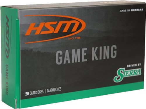HSM 300WIN MAG 180GR GAME KING - 20RD 20BX/CS