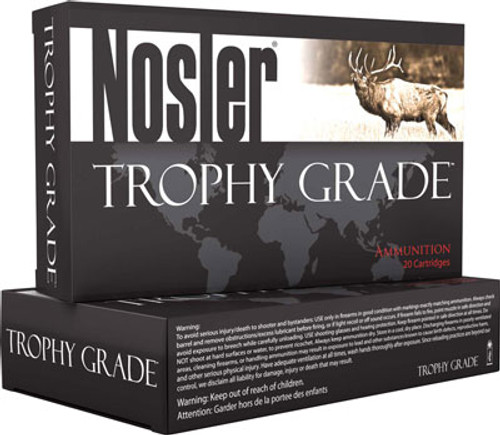 NOSLER TROPHY GRADE LR 33NOSLR - 20RD 10BX/CS 265GR ABLR