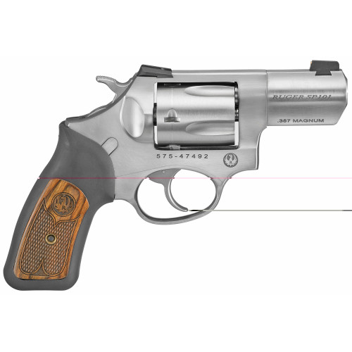 RUGER SP101 357MAG 2.25" 5RD SS RBR