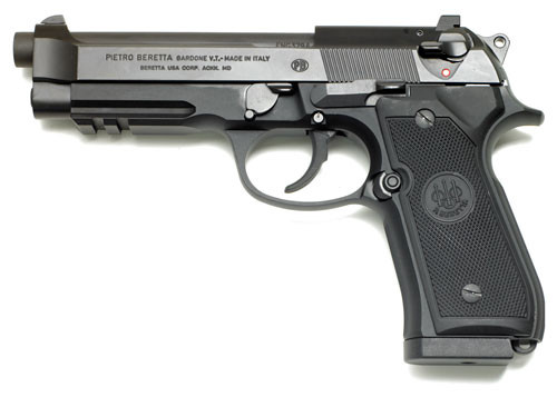 BERETTA 96A1 .40SW 4.9" FS - 10-SHOT BLUED MATTE BLACK POLY