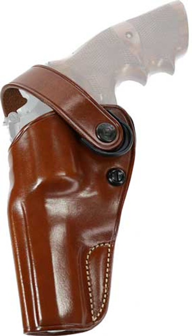GALCO DAO BELT HOLSTER LH - LEATHER S&W L FR 686 4" TAN