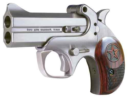 BOND ARMS CENTURY 2000 .357 - 3.5" FS STAINLESS WOOD