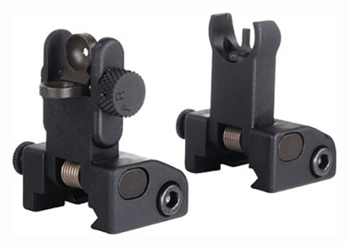 YHM QDS SIGHT SET HOODED - FRONT AND REAR QUICK DEPLOY
