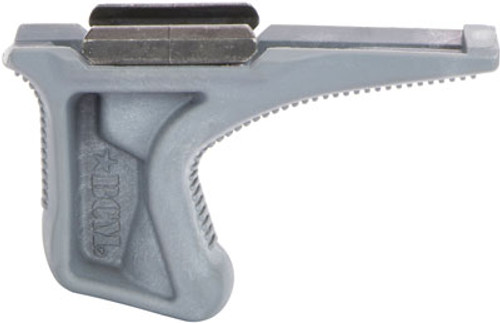 BCM ANGLED GRIP WOLF GRAY - FITS PICATINNY RAILS