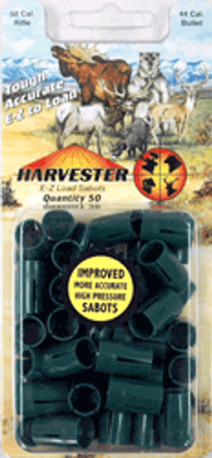 HARVESTER SABOT ONLY 50CAL FOR - 44CAL BULLETS 50-PACK