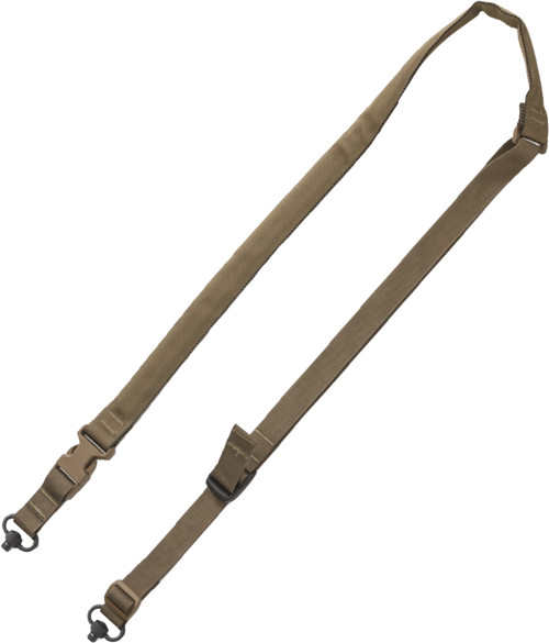 TAC SHIELD SLING TACTICAL - 2-POINT QD PADDED COYOTE