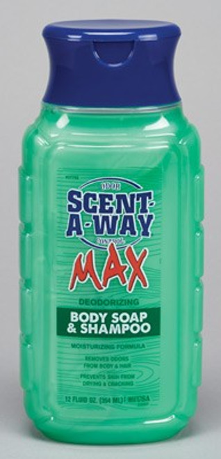 HS BODY WASH & SHAMPOO - SCENT-A-WAY MAX 12FL OUNCES