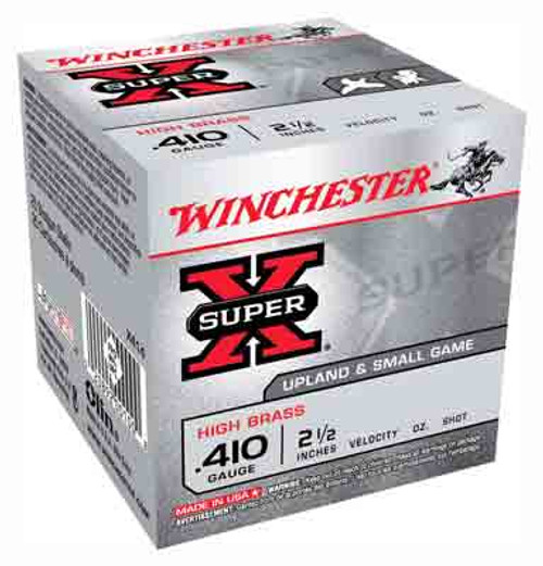 WINCHESTER SUPER-X 410 2.5" - 25RD 10BX/CS 1245FPS 1/2OZ #4