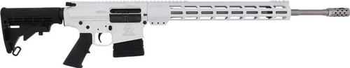 GLFA AR10 RIFLE 6.5CM 20" S/S - BARREL 10-SHOT WHITE