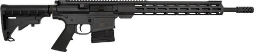 GLFA AR10 RIFLE .308 WIN. 18" - NITRIDE BARREL 10-SHOT BLACK
