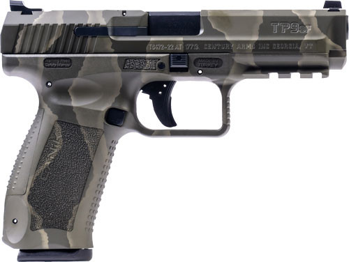 CANIK TP9SF 9MM FS 2-18RD - MAGS REPTILE GREEN POLYMER