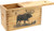 SHEFFIELD STANDARD PINE CRAFT - BOX MOOSE MADE IN USA