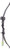 CENTERPOINT YOUTH RECURVE BOW - SENTINEL PRE-TEEN BLACK