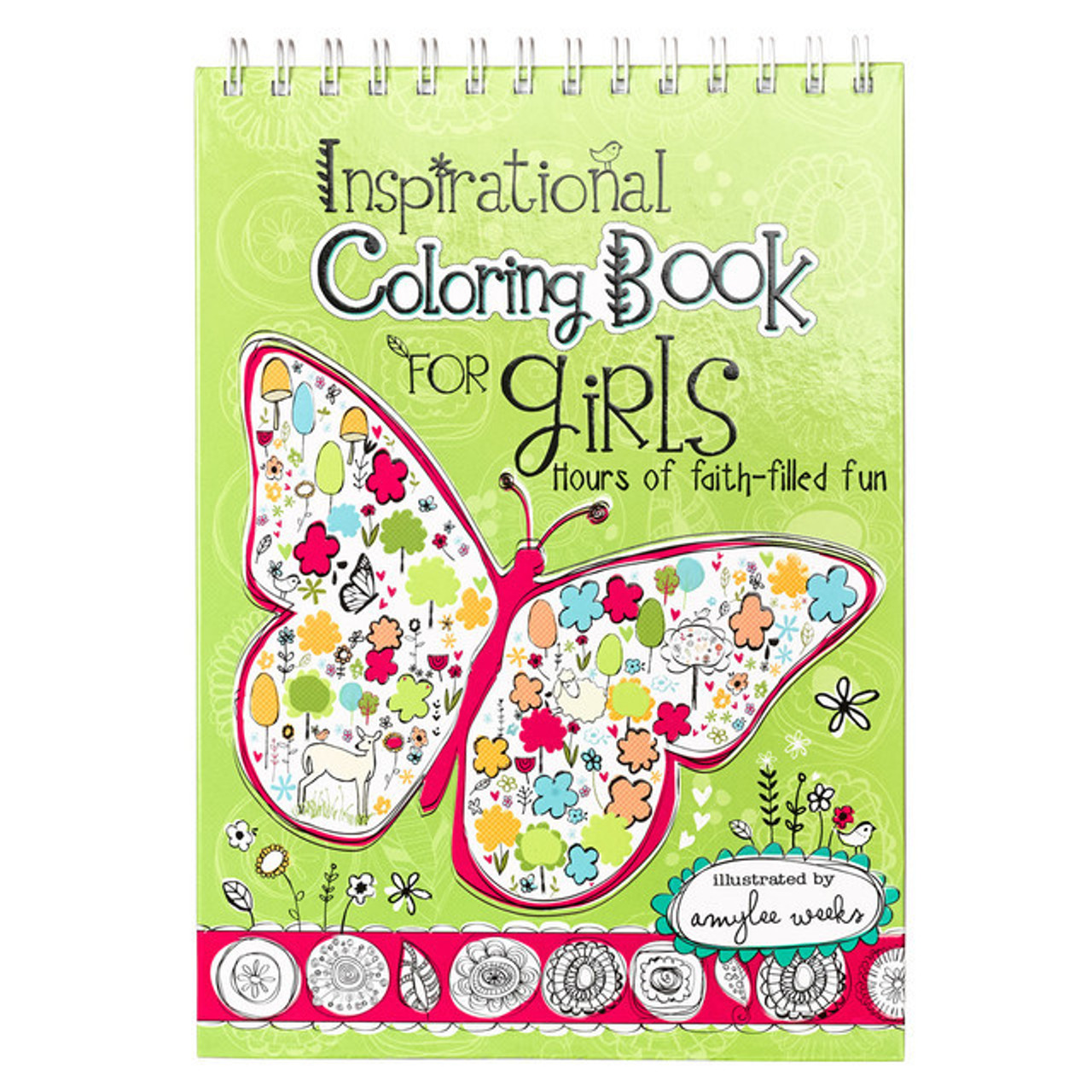 Wirebound Coloring Books