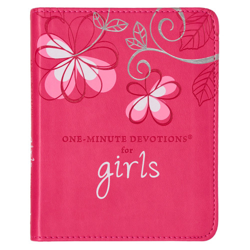 One-Minute Devotions for Girls - LuxLeather Edition