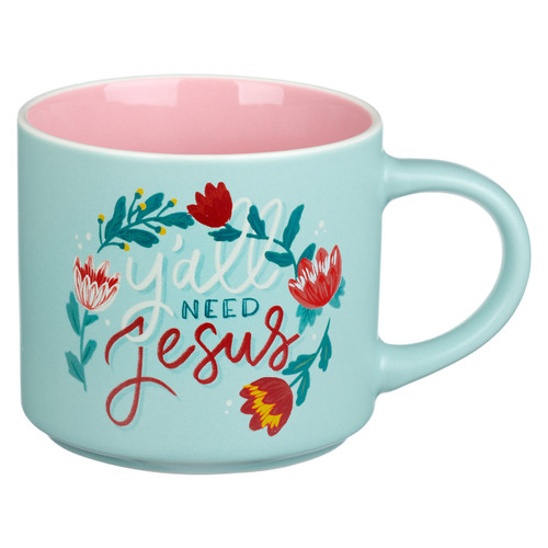 Y'all Need Jesus Ceramic Coffee Mug