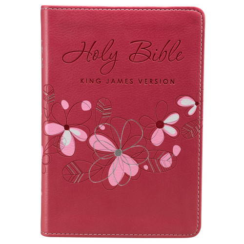 Pink KJV Bible Compact