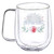 Strength & Dignity Double-walled Glass Mug - Proverbs 31:25