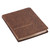 I Know the Plans Brown Handy-size Faux Leather Journal - Jeremiah 29:11