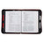 John 3:16 Collection Two-Tone Brown Faux Leather Bible Cover With Cross