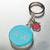 Blue Blessings for a #1 Teacher Keyring in Tin - 1 Corinthians