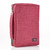 Burgundy Poly-Canvas Value Bible Cover with Fish Badge