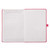 Pink Faux Leather Baxter Undated Planner