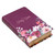 Purple Floral Faux Leather Giant Print Standard-size KJV Bible