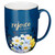 Rejoice Always Blue Ceramic Coffee Mug – 1 Thessalonians 5:16