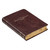 Espresso Brown Faux Leather Spiritual Growth Bible