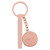 Make Every Day Count Pink Daisies Rose Gold Key Ring