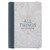 All Things are Possible Teal Tourmaline Faux Leather Journal with Zipper Closure - Matthew 19:26