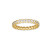 14 karat gold plated eternity ring is created with hexagonal shape settings and set with 2.5mm round CZs. Band is 3.6mm wide. Available in whole sizes 6-9.

.925 Sterling Silver