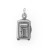 Jet set, set trends, and look cute doing it with this charm! Oxidized charm measures 9.1mm x 16.6mm. 

.925 Sterling Silver