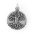 Oxidized tree of life charm. Charm measures 18mm x 21.2mm. The back of this item can be engraved for an additional cost.