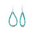 Captivating Mexican Campitos turquoise straight from the mine in Cananea, Sonora, Mexico! Sterling silver french wire earrings are made using handcrafted oxidized sterling silver beads and Mexican Campitos turquoise chips measuring approximately 4mm.  Silver beads are 2mm, 6mm x 2.5mm, and 6mm in size. Earrings have a hanging length of 79mm.

Please note the color of turquoise beads will vary for each pair ranging from blue to green.

.925 Sterling Silver

Made in the USA.