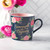 Strength and Dignity Pink Roses Ceramic Coffee Mug - Proverbs 31:25