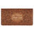 All Things Honey-brown Faux Leather Checkbook Wallet - Philippians 4:13