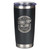 Stand Firm Black Stainless Steel Travel Tumbler - 1 Corinthians 16:13