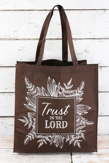 Trust In The Lord Tote Bag - Proverbs 3:5