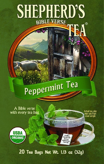 Peppermint Bible Verse Tea