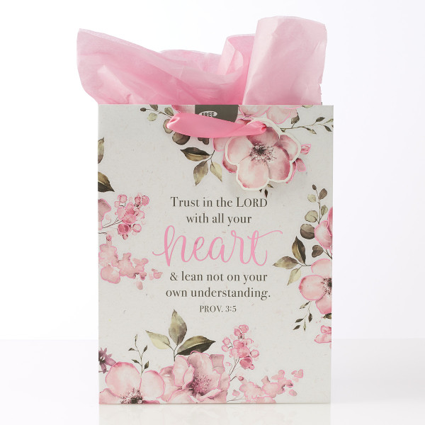 “Trust in the Lord” Medium Gift Bag – Proverbs 3:5