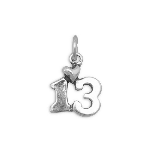 Charm measures 12x13mm.

.925 Sterling Silver