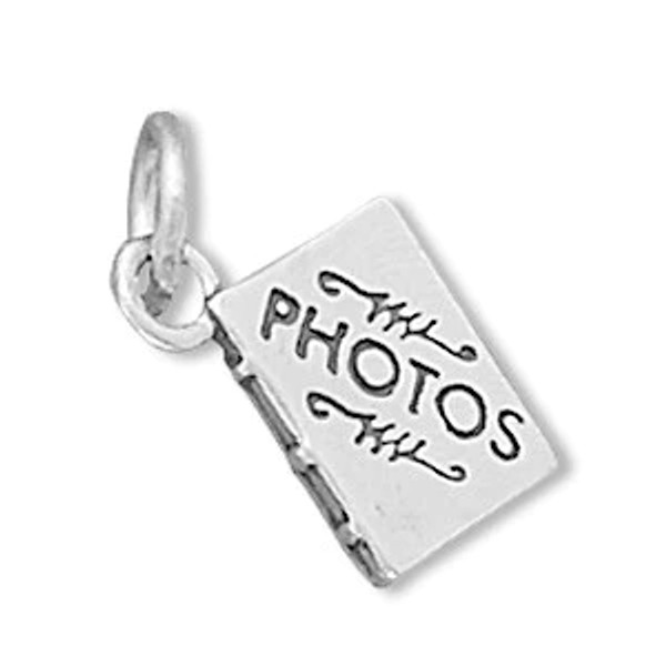 Charm measures 11x9mm.

.925 Sterling Silver