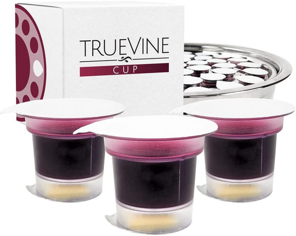 TrueVine Prefilled Communion Cups and Wafer Set