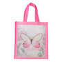 Butterfly Pink Believe Shopping Bag
